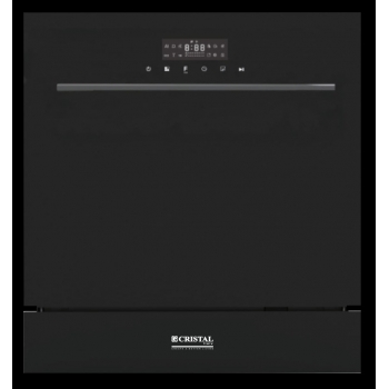 Cristal 尼斯 DD600-1 59.5厘米 12套標準餐具 嵌入式消毒洗碗機